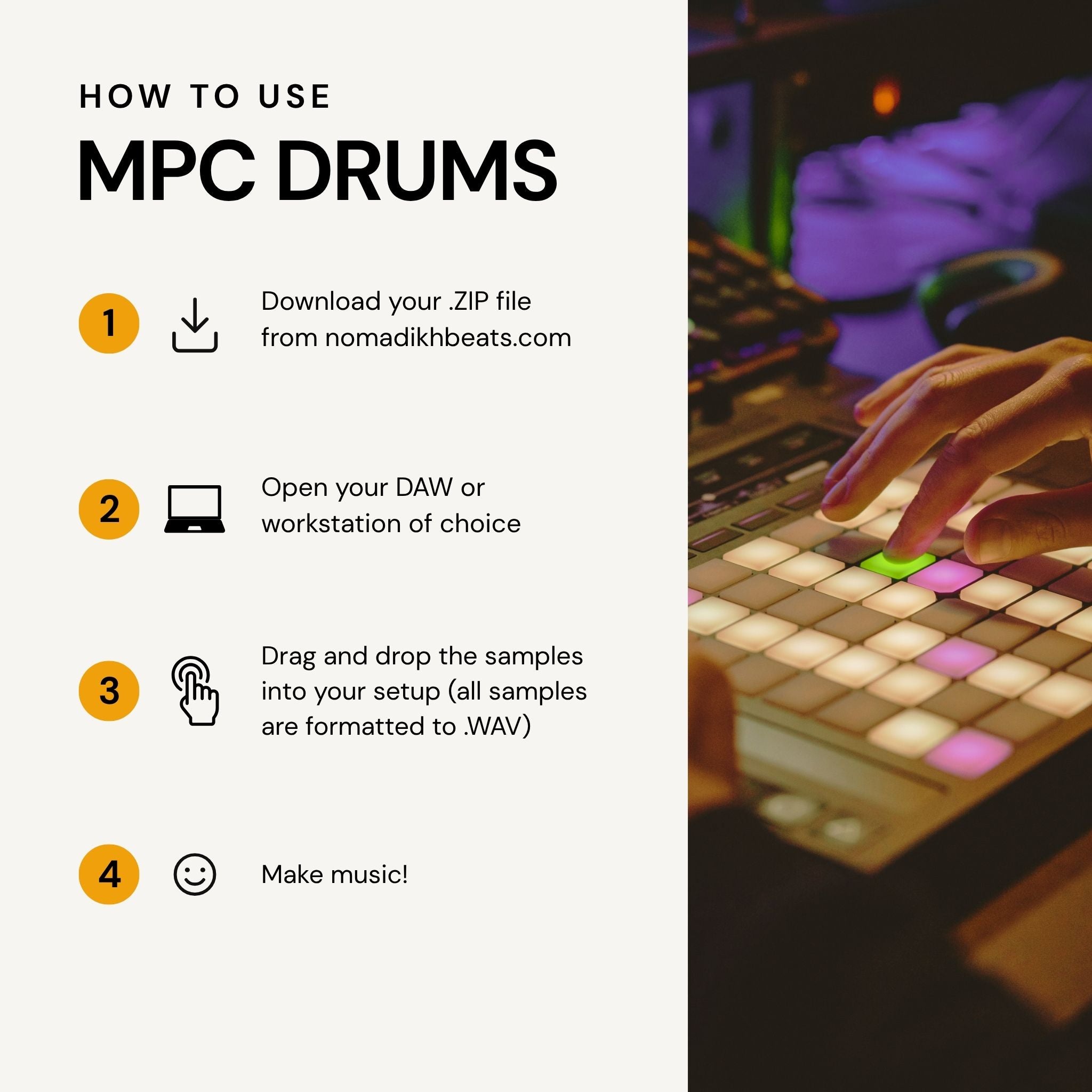MPC DRUMS - Drum Kit - Nomadikh